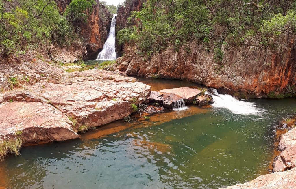 Cachoeira Macaquinhos na Chapada dos Veadeiros