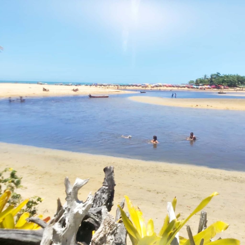Rio Caraíva no Sul da Bahia