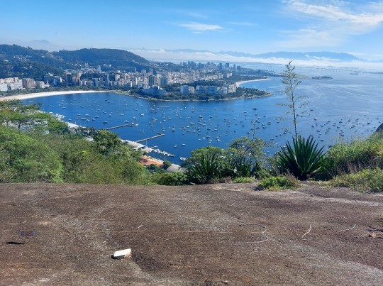 Mirante do Telégrafo com vista para a Zona Sul e Baía de Guanabara